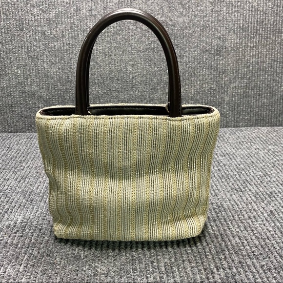 Nine West Handbag with Burlap-Look - Picture 1 of 8